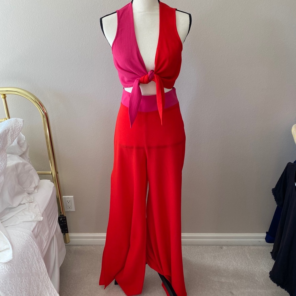 Show Me Your Mumu two piece Jump Suit